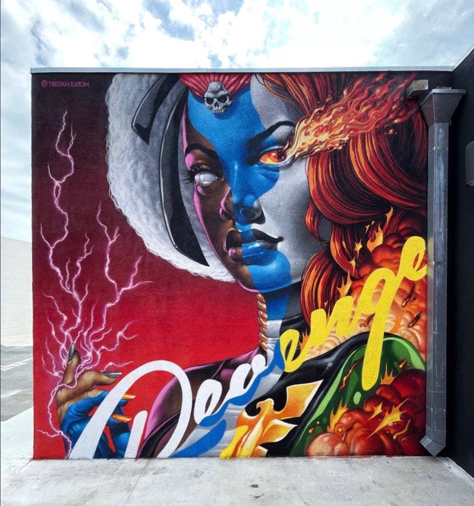 "Revenge" by Tristan Eaton in Los Angeles