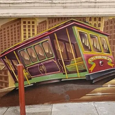Cable Car Mural