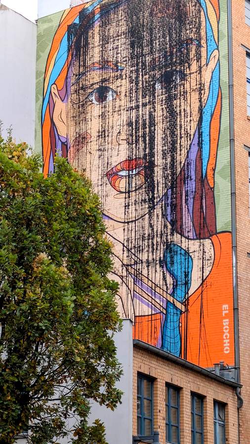 "Erkenntnis" by El Bocho in Spring Siedlung, Berlin