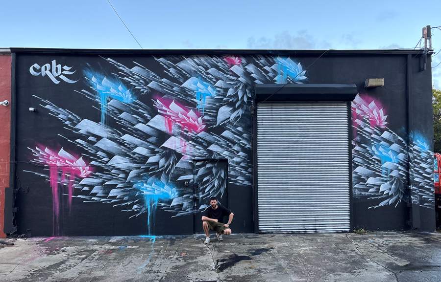 "Wynwood Mural Fest" by CRBZ in Wynwood, Miami