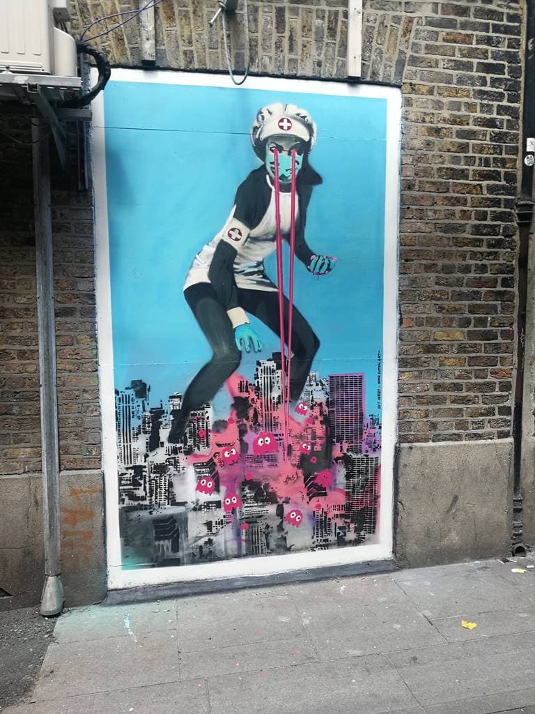 "50 FT Heros" by Shane Sutton in Dublin