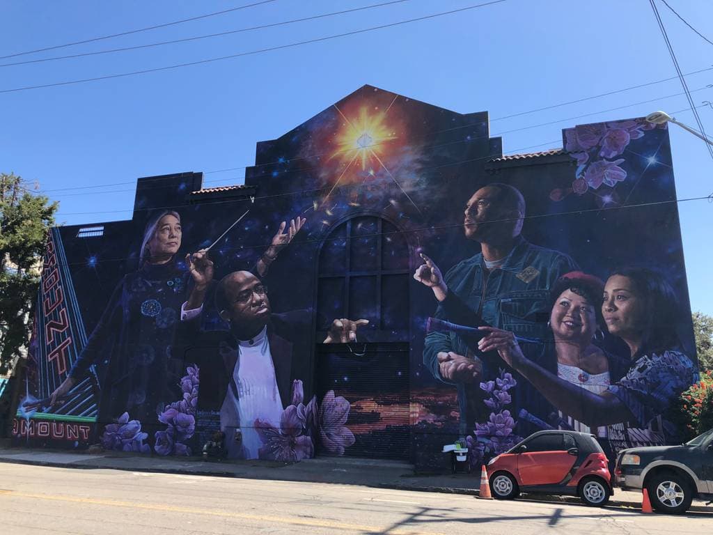 "Love Letter To Oakland" by David Burke in Temescal, Oakland