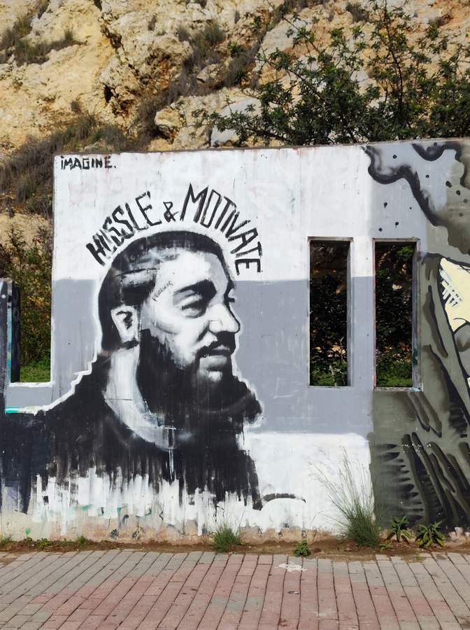 "Hussle & Motivate" by Imagine in Athens