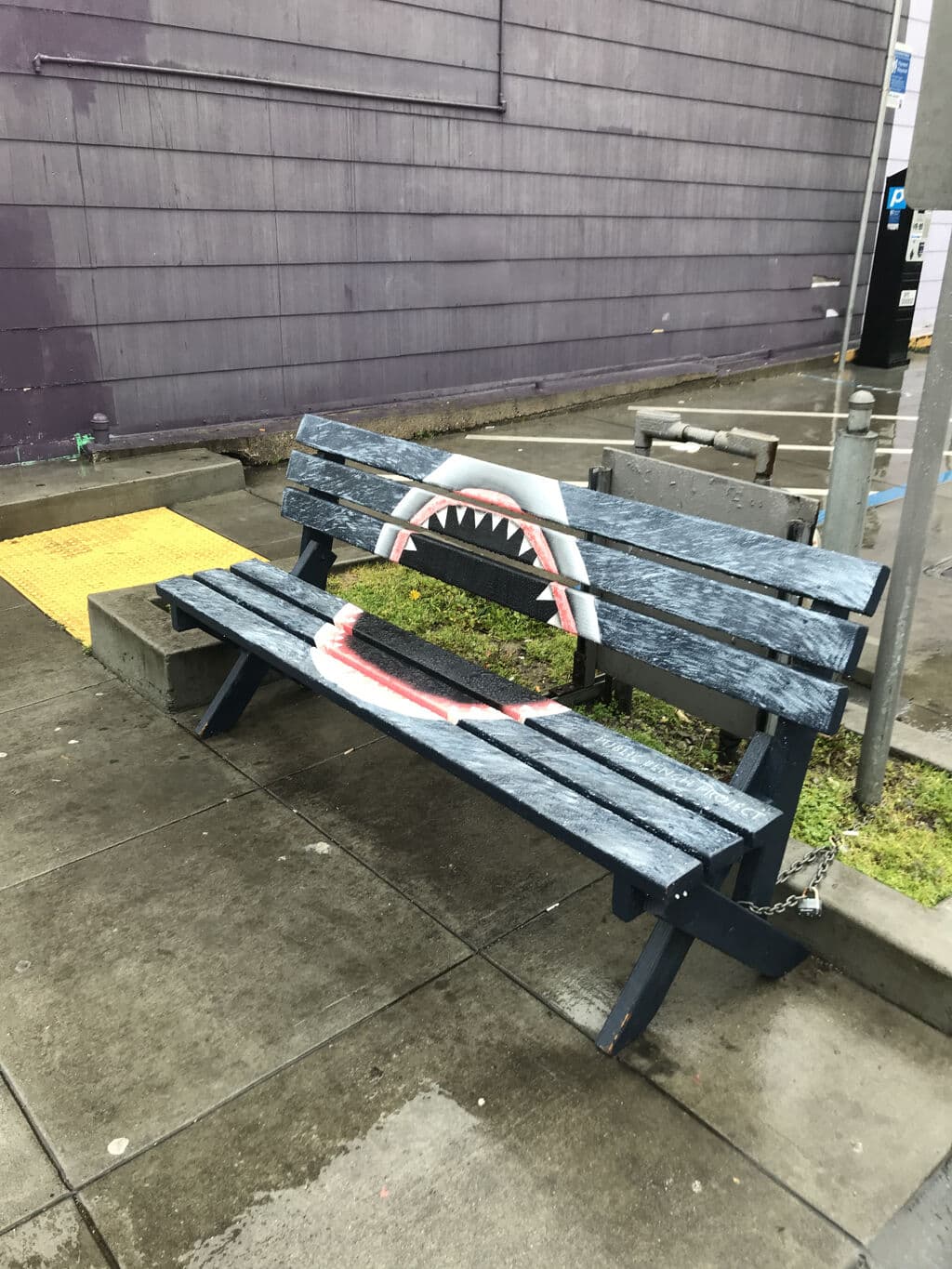 "Shark Bench" in San Francisco