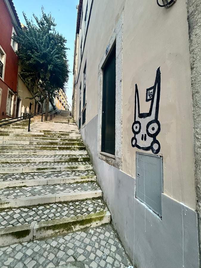 "Rabbit Character with Crown" by Lambiscada in Santa Catarina, Lisbon