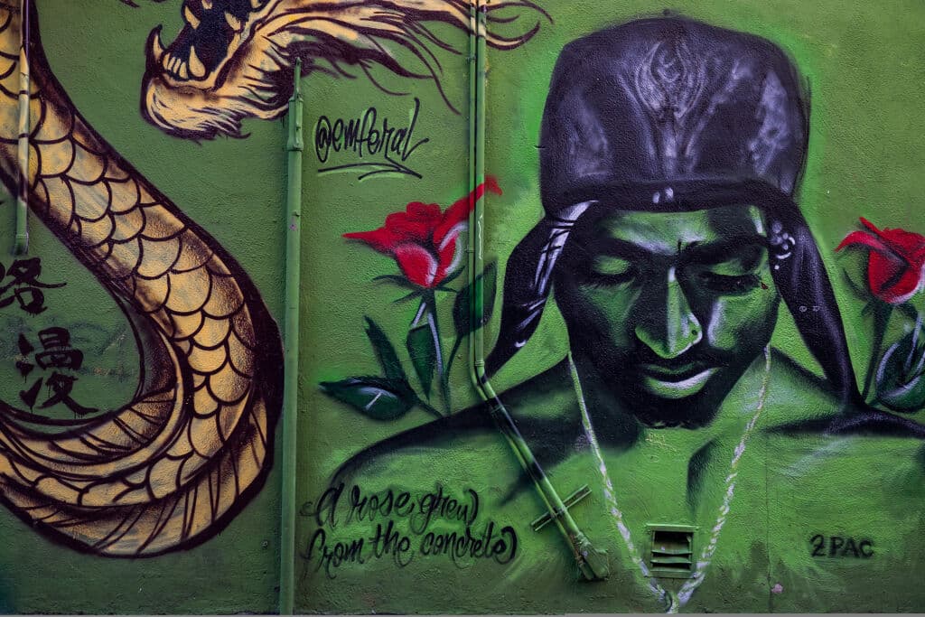 "2pac" by Emily Ferrell in San Francisco