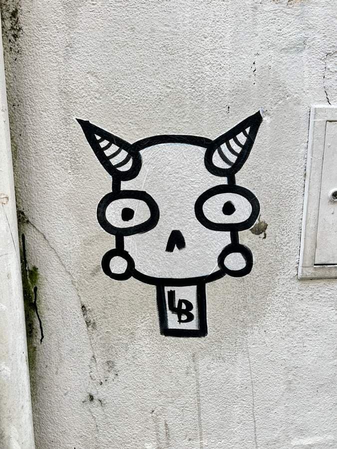 "Horned Character with LB Tag" by Lambiscada in Santa Catarina, Lisbon