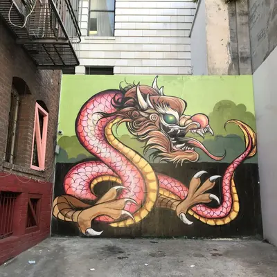Alley dragon