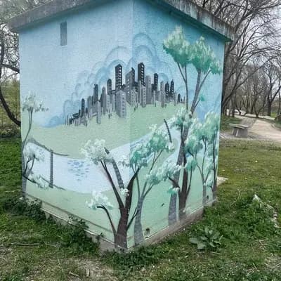 a nature park near the city