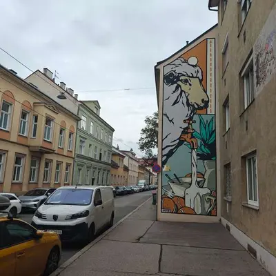 Greyhound Portrait with Flora