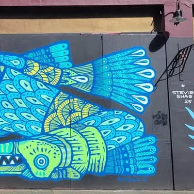 Aztec Hand and Bird Spirits