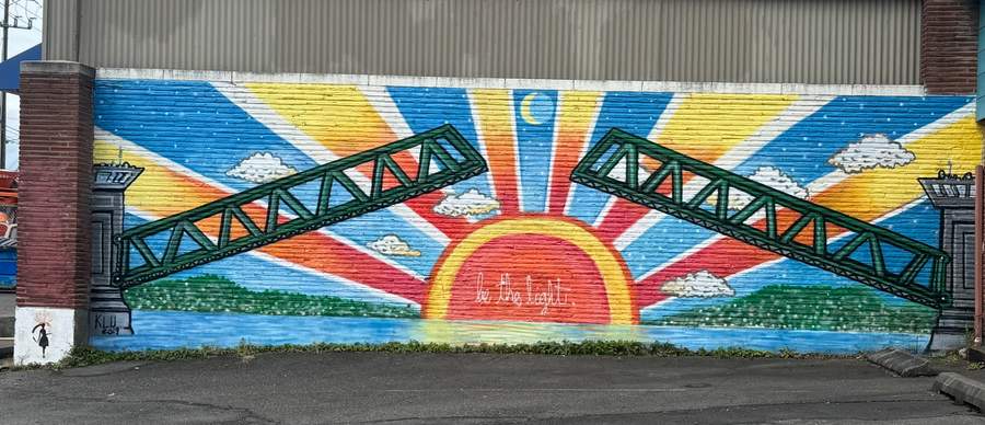 "Be The Light" in Ballard, Seattle