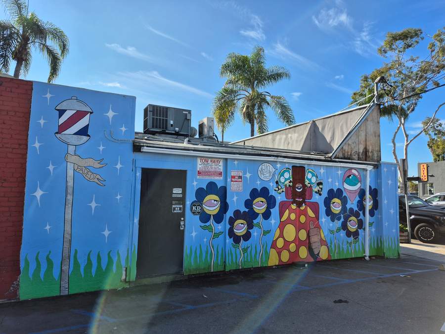 "Freshly Faded" by CA in North Park, San Diego