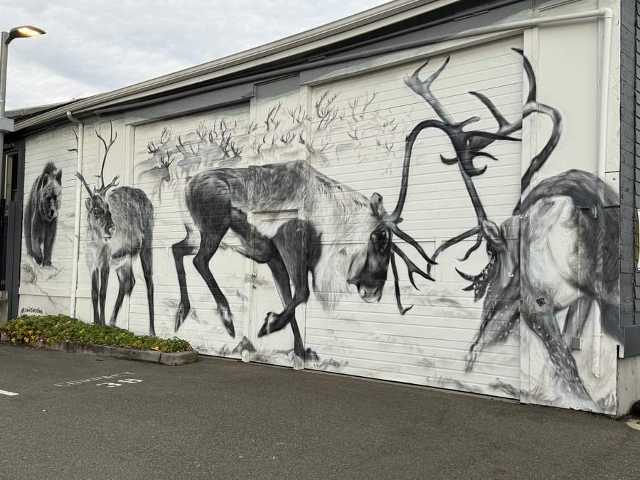 "9th Mygration" by Stina Folkebrant in Ballard, Seattle