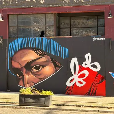 Portrait with Blue Beanie