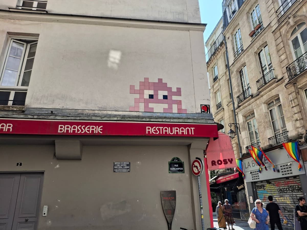 "PA_1504" by Invader in Paris 4e Arrondissement, Paris