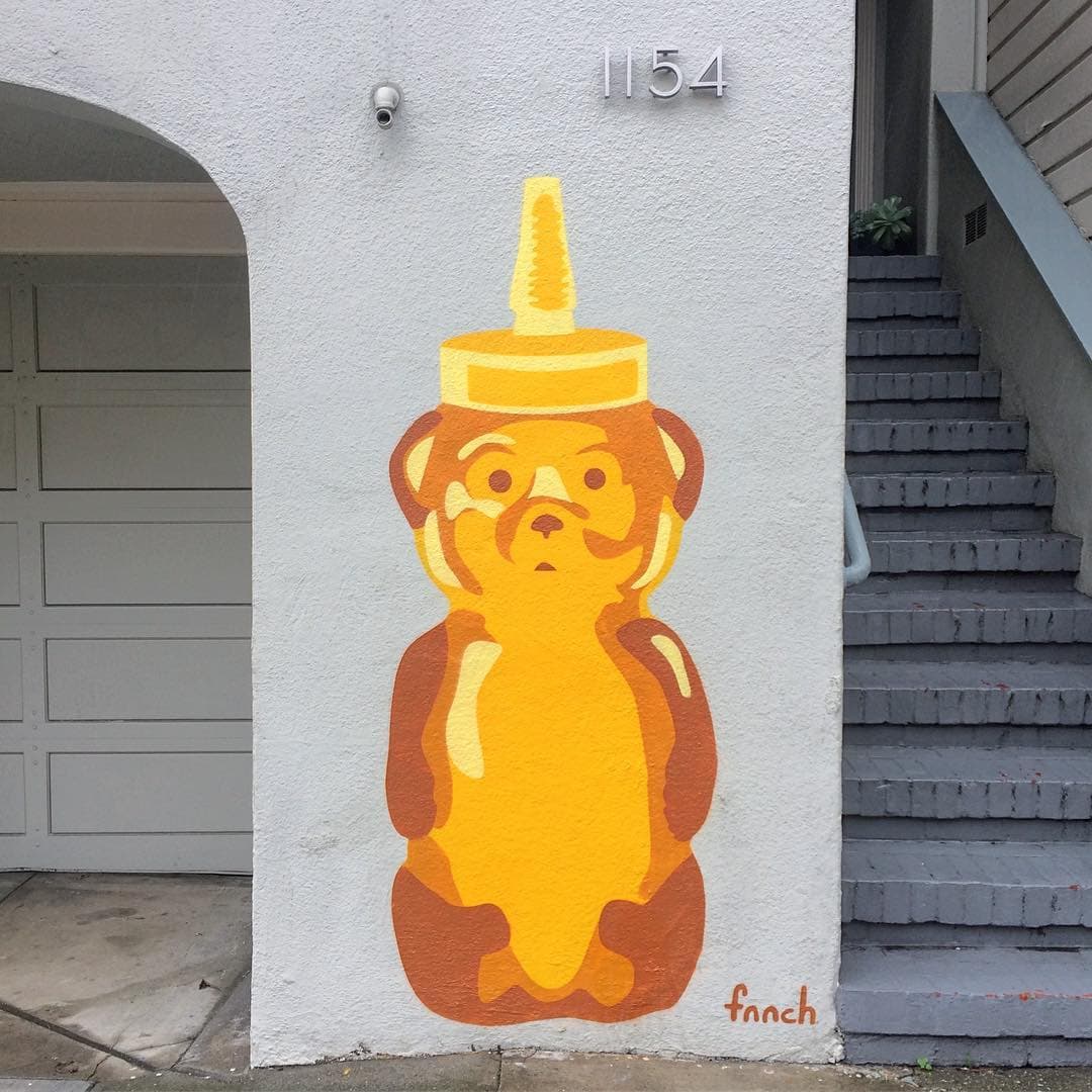 Fnnch: The Artist Who Conquered San Francisco One Honey Bear at a Time