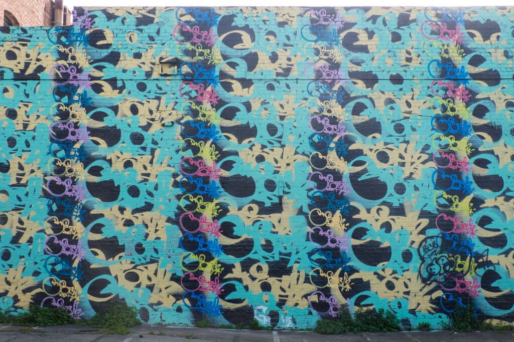 "Letters and letters" in Hayes Valley, San Francisco