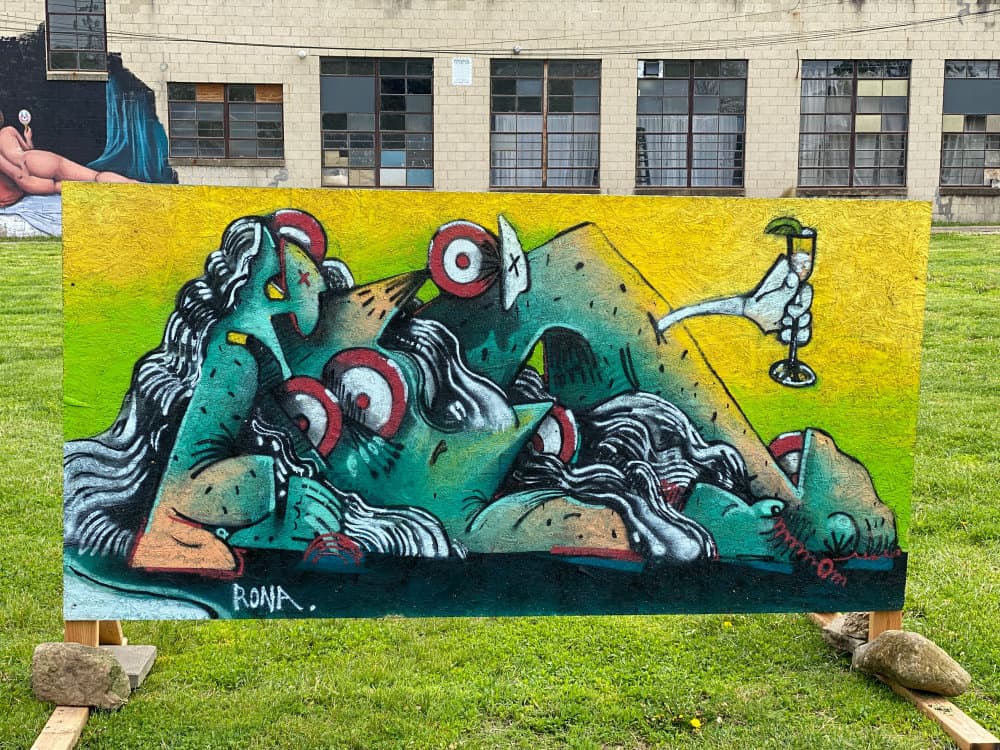 "Zombie Pile with Cocktail" by SOLE in Columbus
