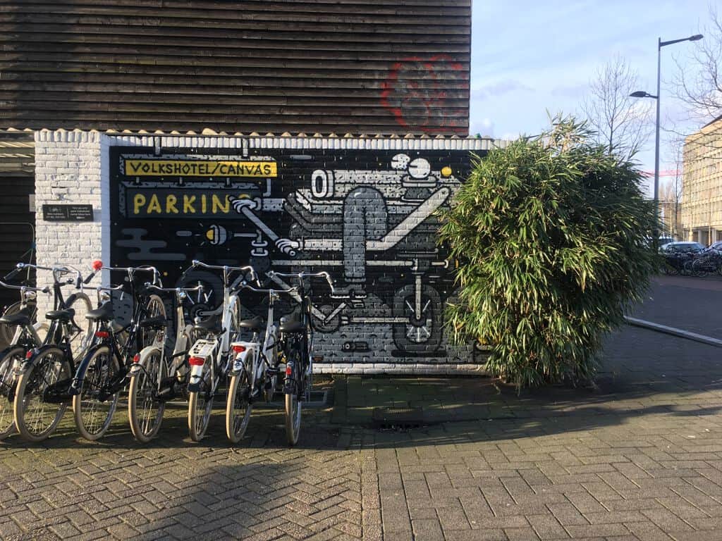 "Industrial Plumbing Mural" by Dotsy in Amsterdam