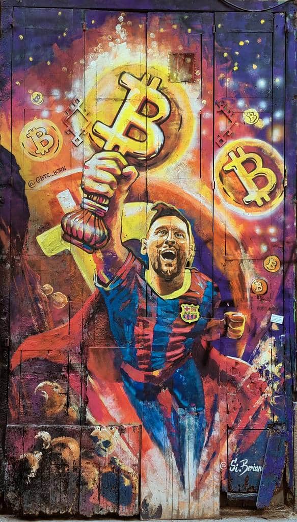 "Leo Messi" by Si Beriana in Barcelona