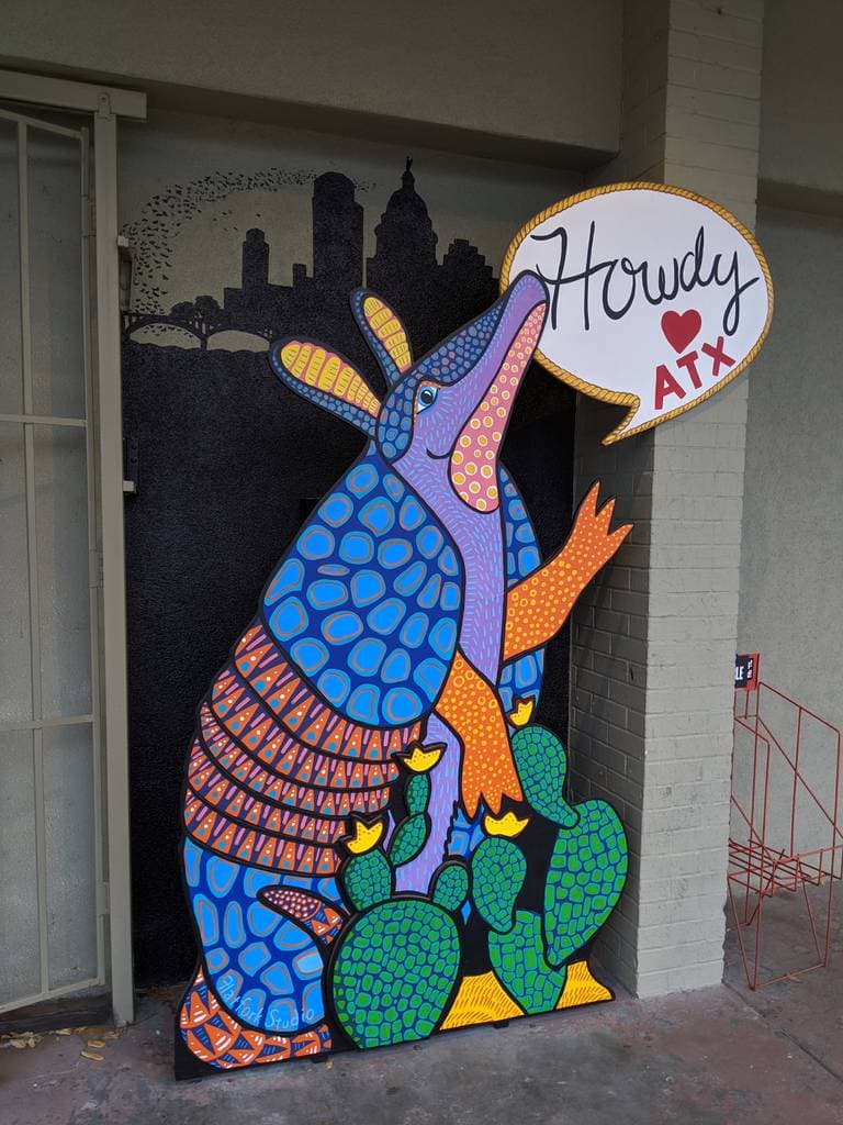 "Howdy ATX" in Bouldin, Austin
