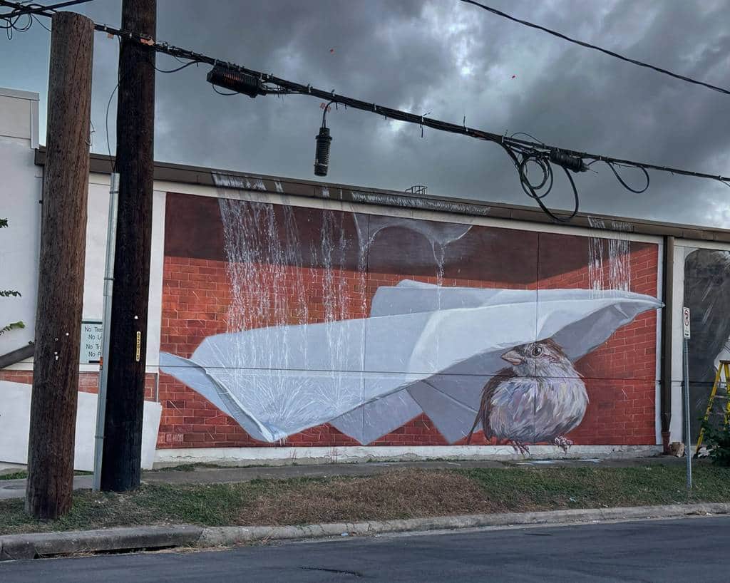 "Paper Plane" by Alex Maksiov in Houston