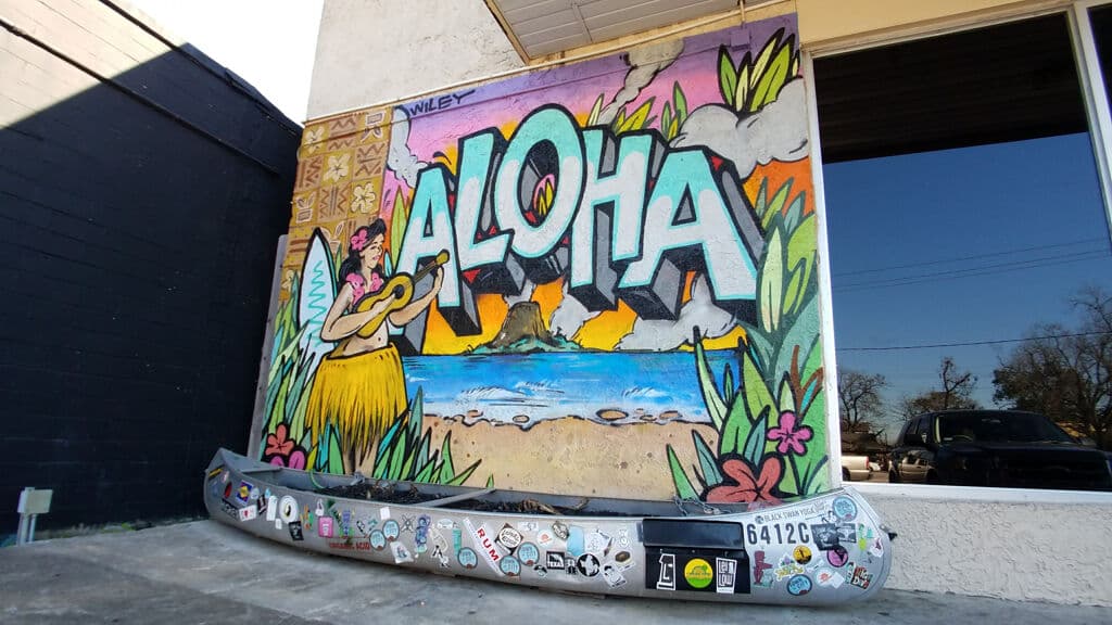 "Aloha" by WileyArt in Houston Heights, Houston