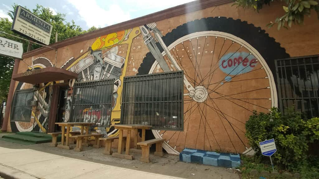 "Motorcycle" by Edgar Bustillos in Houston