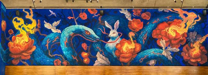 "Follow the White Rabbit" by Lina aka heavy.mentall in Buenos Aires