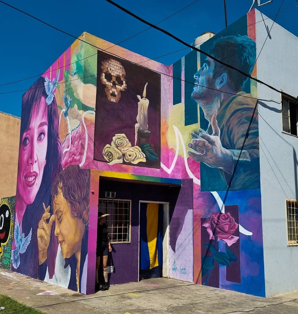 "Altar de la música tropical" by Luana Bouso in Buenos Aires