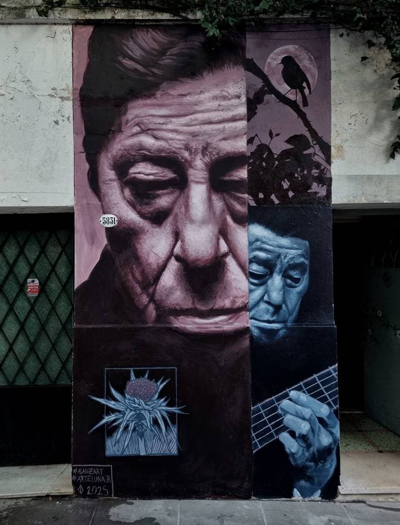 "Atahualpa" by Luana Bouso in Palermo Hollywood, Buenos Aires