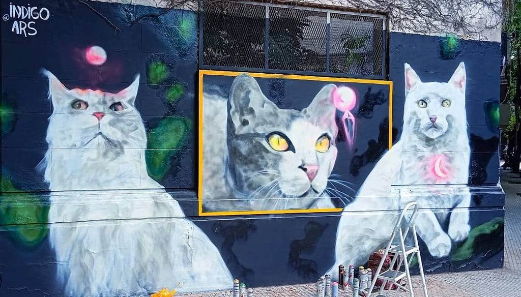 "Amethyst" by Indigo Ars in Buenos Aires