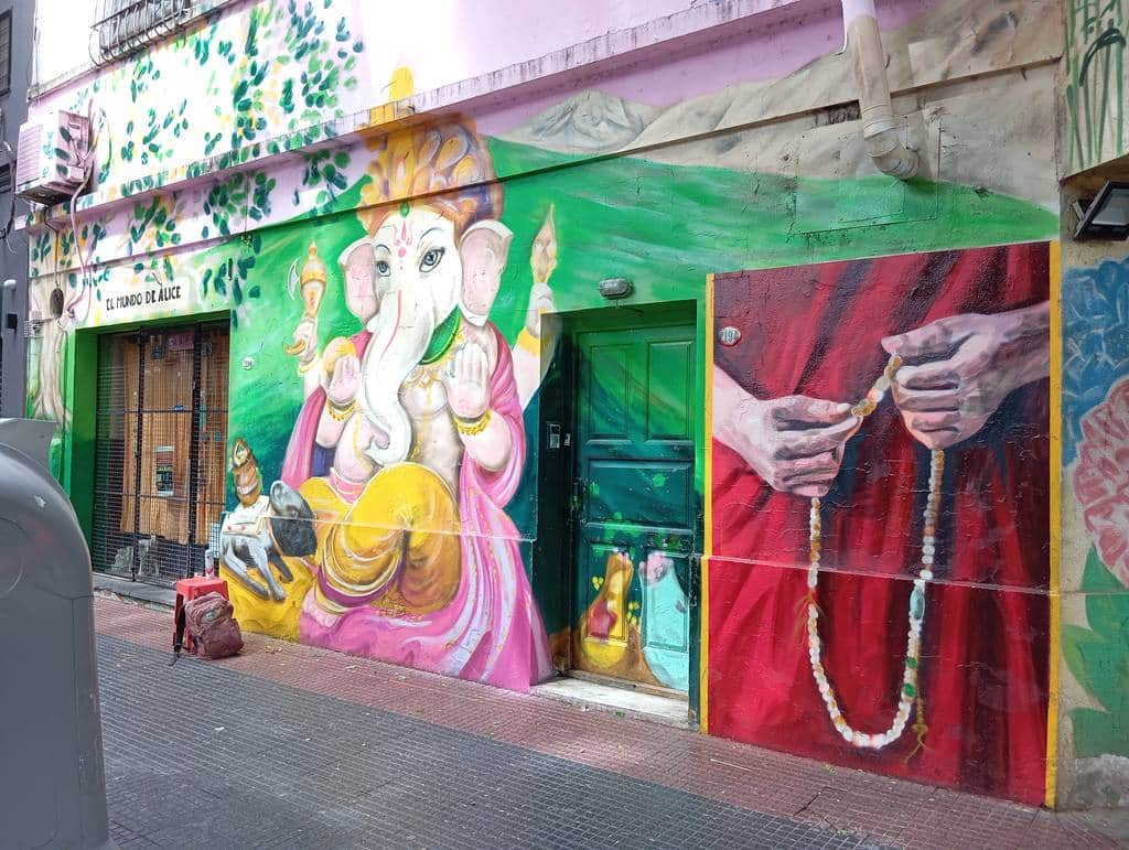 "Ganesha and prayer" by Indigo Ars in Buenos Aires