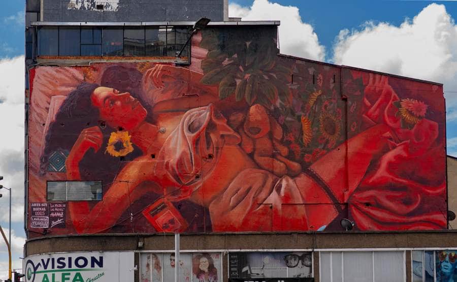 ""La musa de Las Nieves"" by Alaniz in Bogota