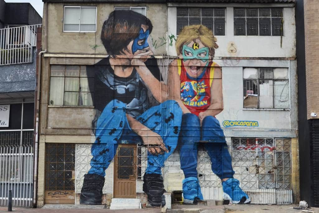 "Brothers" by Chicadania in Bogota