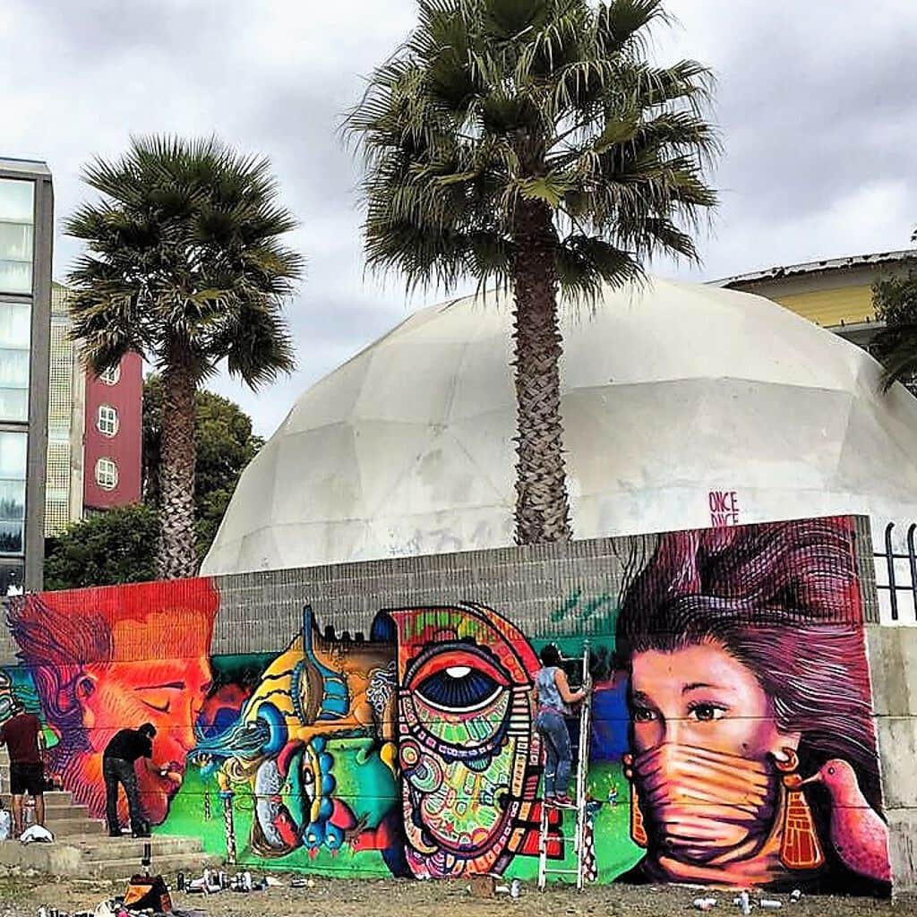 "Universidad de Playa Ancha x Alianza Francesa" by Jota in Valparaiso