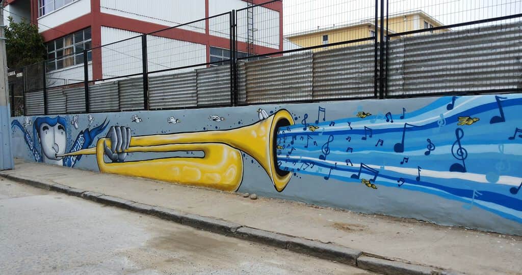 "Tambor Gaspar Cabrales" by UnKolorDistinto in Valparaiso