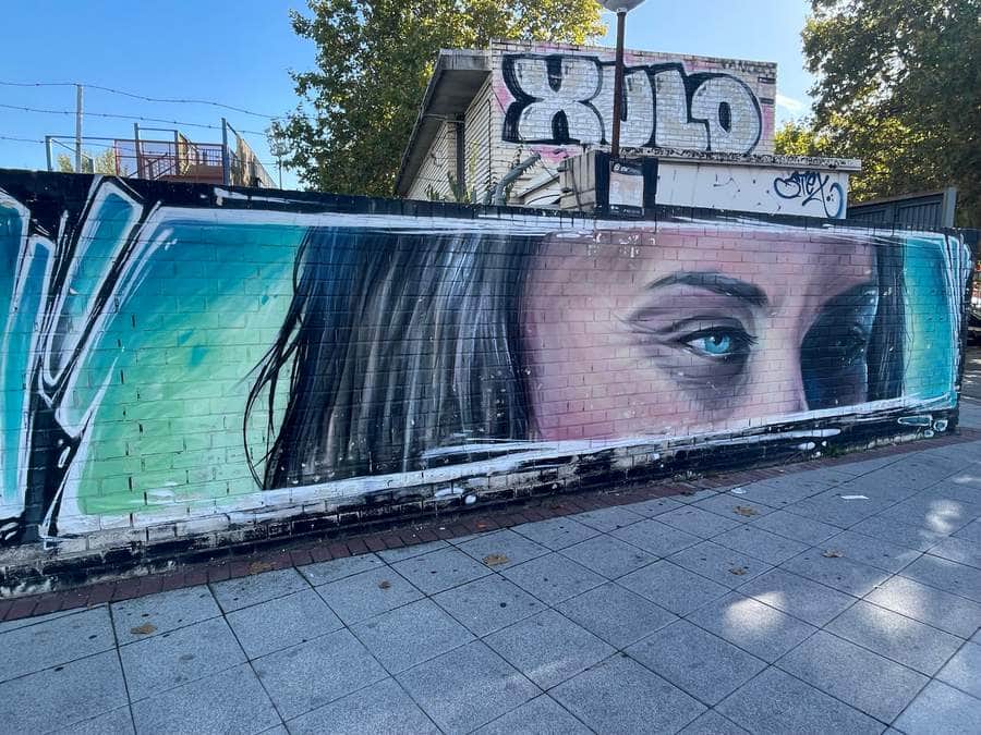 "Tribute to Mireia Belmonte" by Fumomiles in Madrid