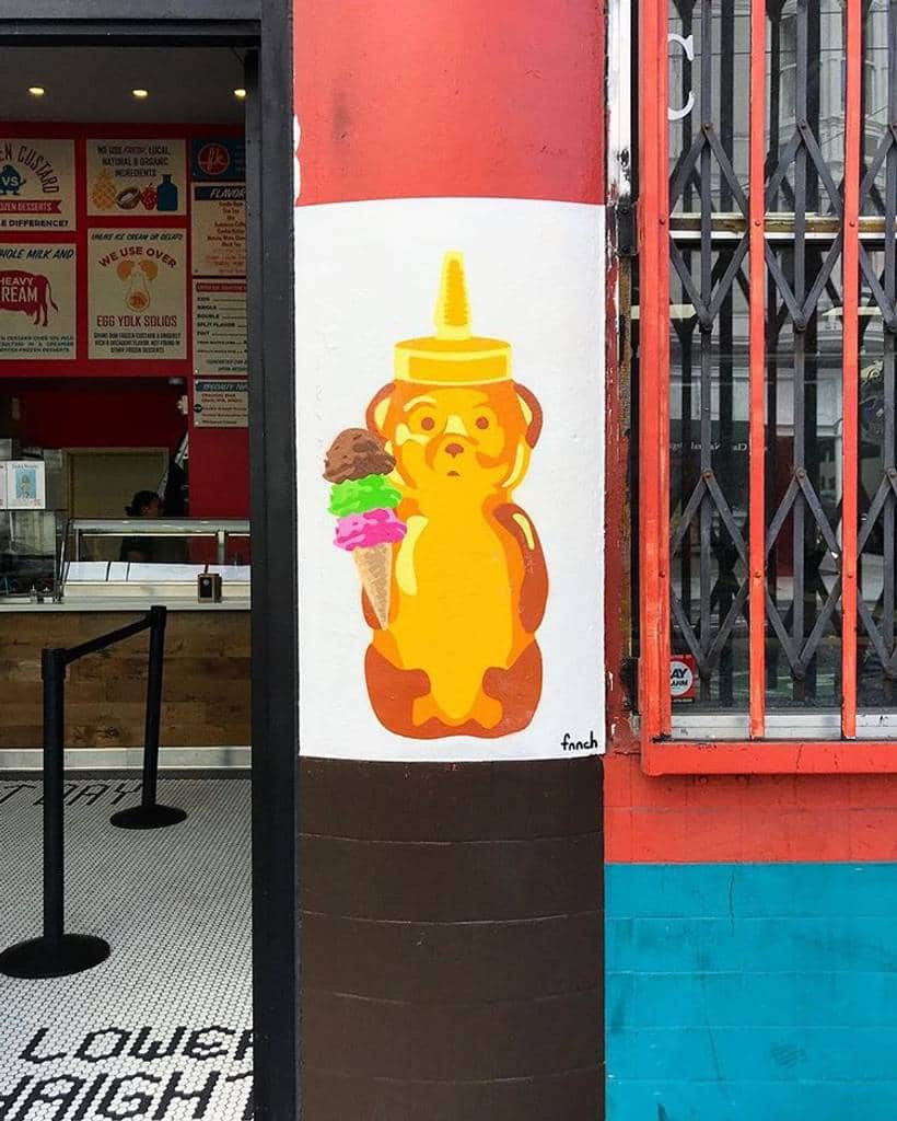 "Triple Scoop Bear" by Fnnch in San Francisco