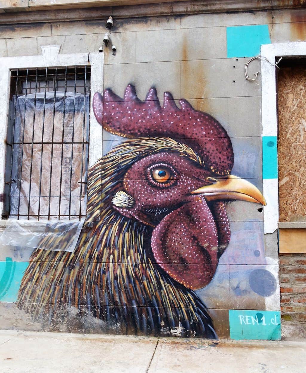 "Gallo Polanco" by Ren1 in Valparaiso