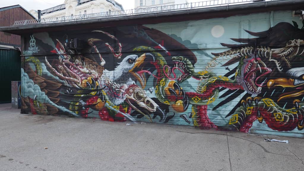 "Earth Wind and Fire" by Nychos in Vienna