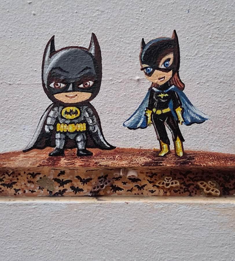 "Batman y Batgirl" in Valencia