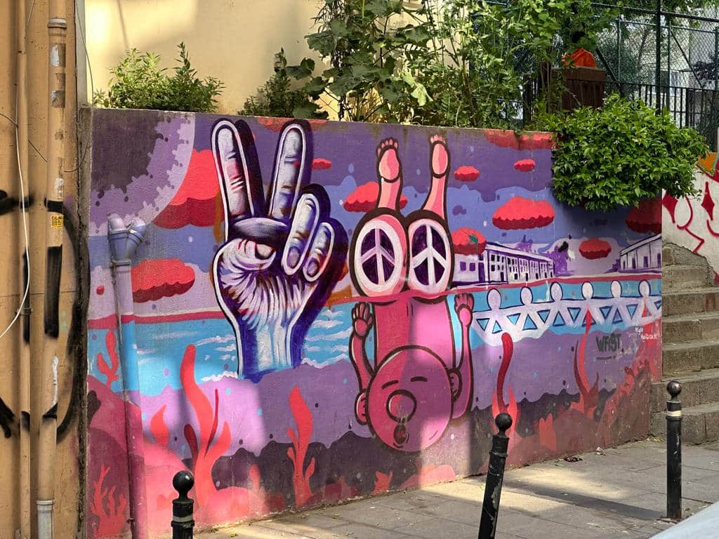 "Peace Istanbul" by Kyle Holbrook in Istanbul