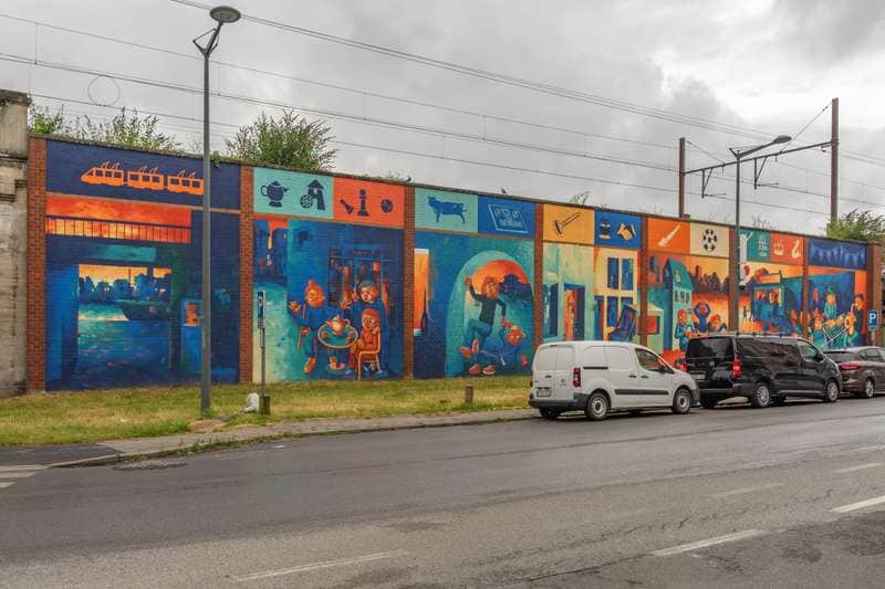 "Cureghem" by Hedi Baka in Brussels