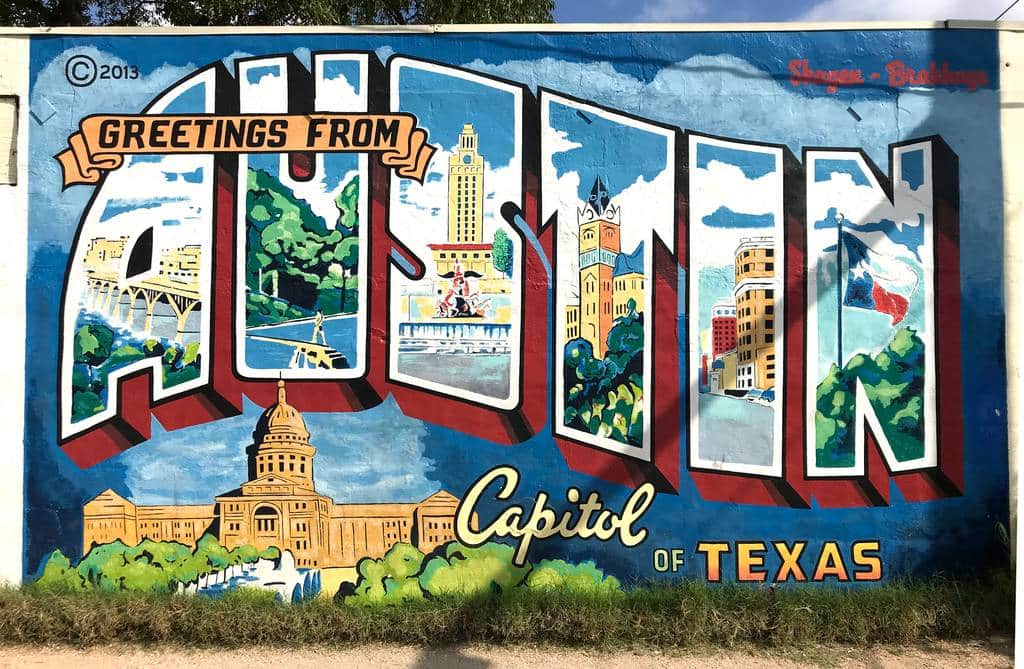 "Greetings from Austin" by Todd Sanders in Austin
