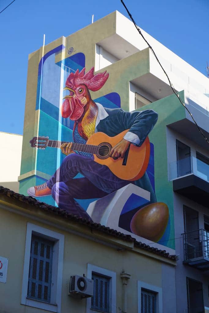 "Morning Song" by WD (Wild Drawing) in Athens