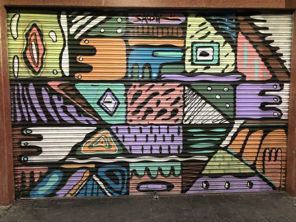 "Colorful Abstract Geometric Composition" in Guadalajara