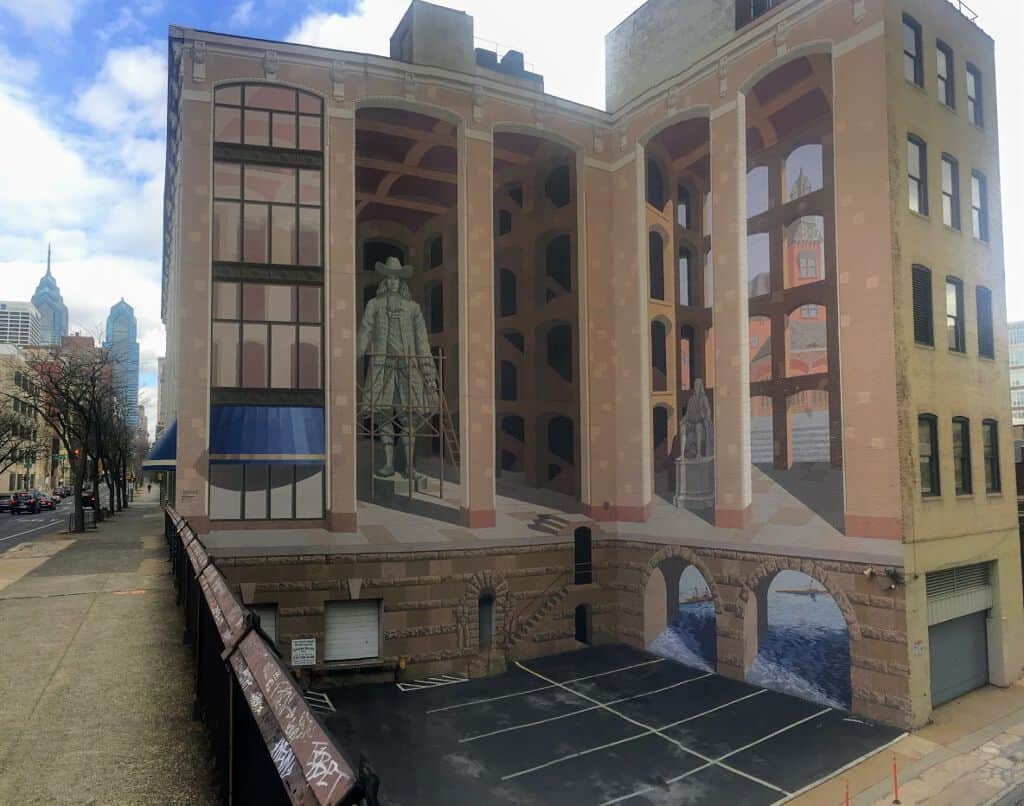 "The Philadelphia Design Building" by Richard Haas in Philadelphia