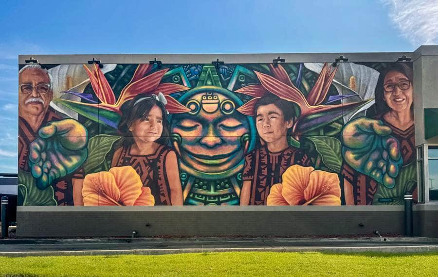 "A Time to Embrace" by Sergio Robleto in Los Angeles